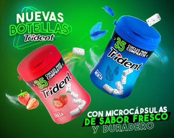 Nuevas Botellas Trident