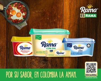 Por su inigualable sabor, Rama es Rama