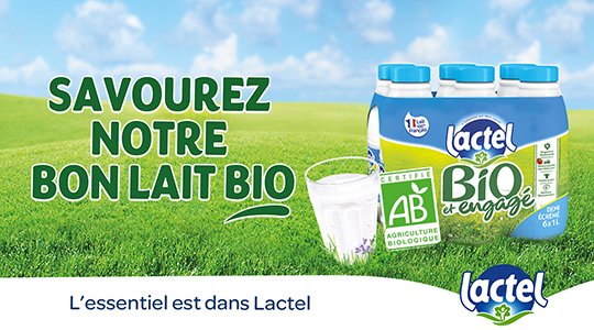 Lactel Bio, engagé depuis 1993