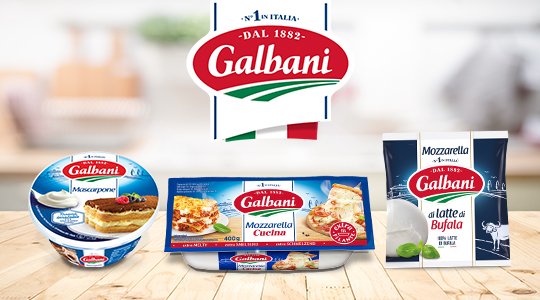 image-Les fromages italiens Galbani: Avec Galbani, la Dolce Vita s’invite chez toi !