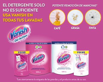 Vanish Alarga la vida de tu ropa