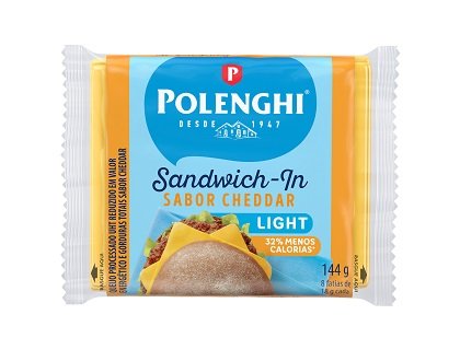 image-QUEIJO SANDWICHIN CHEDDAR LIGHT POLENGHI