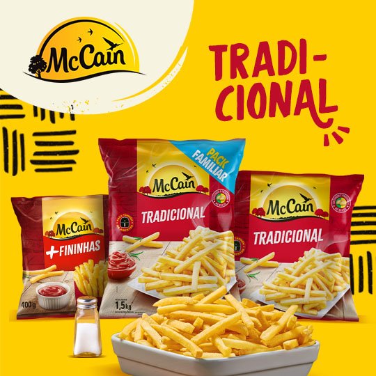 image-Nem precisa falar que todo mundo ama! McCain Tradicional