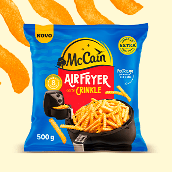 image-Torne sua Rotina Mais Saborosa com McCain Airfryer Extra Crocante!