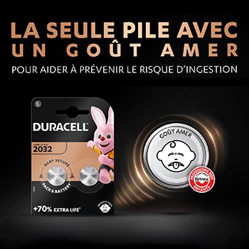 image-Duracell: la seule pile avec un goût amer pour plus de sécurité