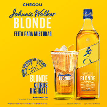 image-Johnnie Walker, a marca nº1 de uísque no mundo lança: Johnnie Walker Blonde, feito para misturar.