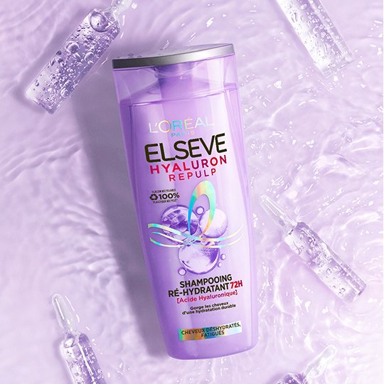 image-Shampooing Elseve Hyaluron Repulp Ré-hydratant 72H