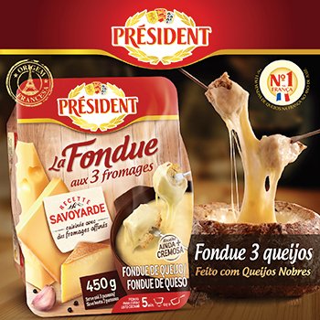image-Fondue Président o sabor perfeito para o seu Inverno