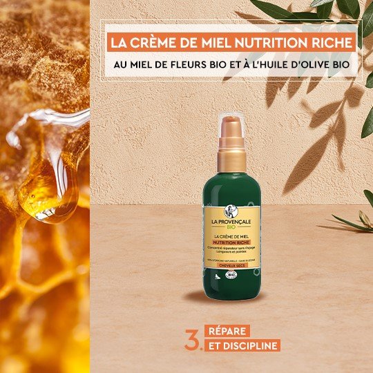 image-Crème de Miel sans rinçage