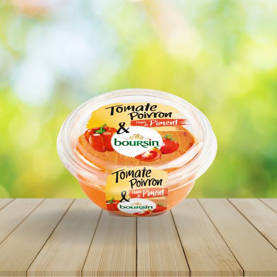 image-Boursin® Tomate, Poivron & pointe de Piment