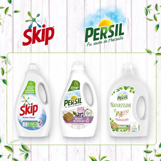 image-Skip et Persil, pour un linge propre et frais