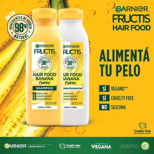 image-Fructis Hair Food Banana