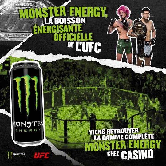 image-Monster Energy et l'UFC : Un partenariat de puissance