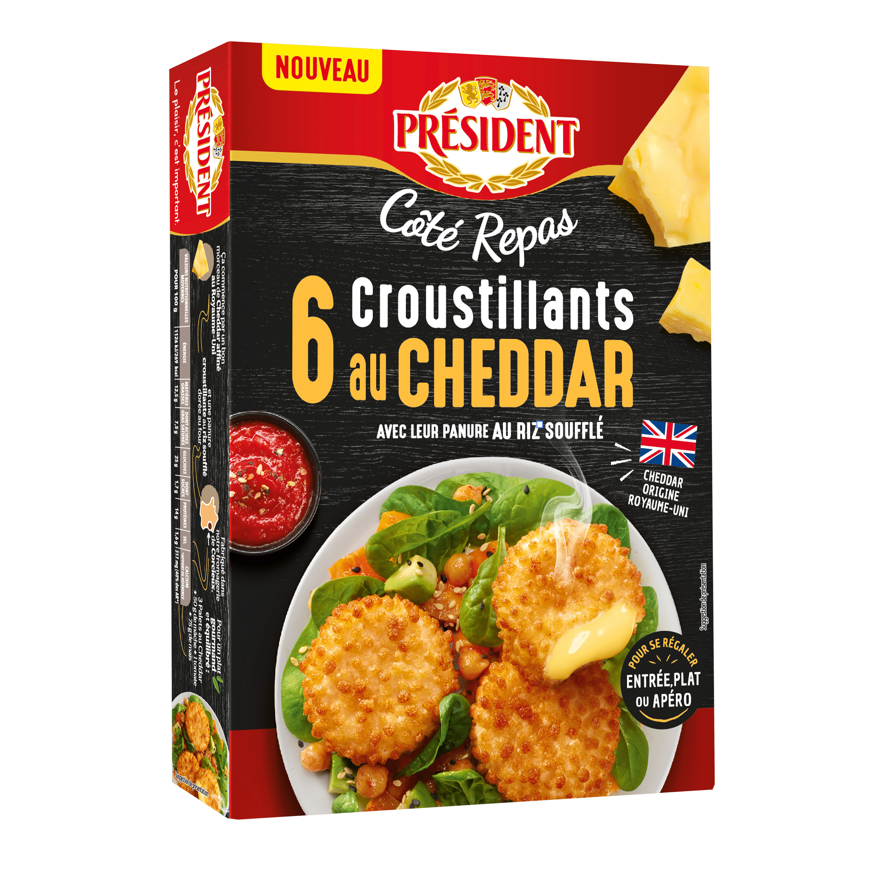 image-Les premiers palets croustillants au Cheddar