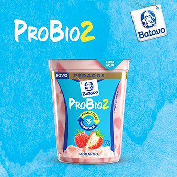 image-Batavo Probio2 pedaços de morango