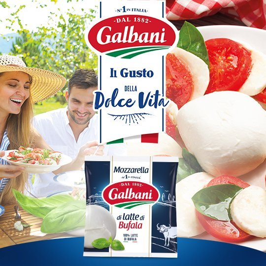image-LA MOZZARELLA DI LATTE DI BUFALA GALBANI 125G