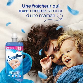 image-Soupline Grand Air : Une fraîcheur qui dure comme l’amour d’une maman