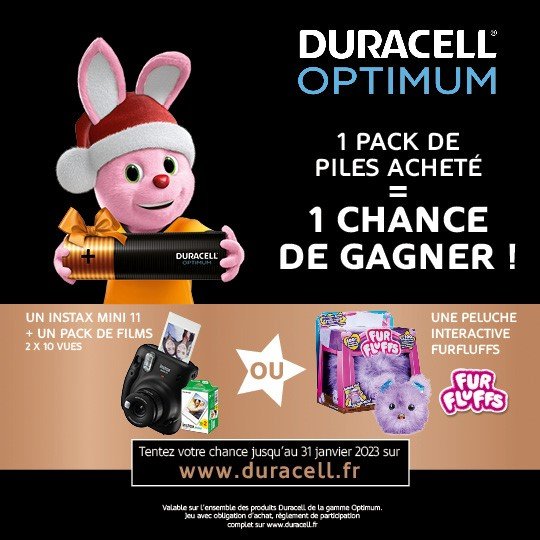 image-Fêtez noël avec Duracell Optimum !