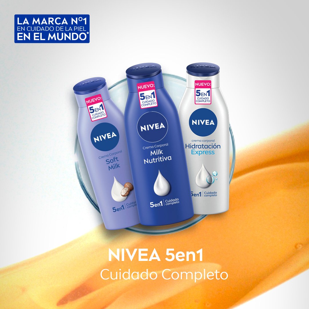 image-Todo lo que tu piel se merece con Nivea 5en1 cuidado completo!
